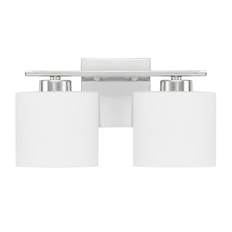 2 Light Brushed Nickel Vanity C320