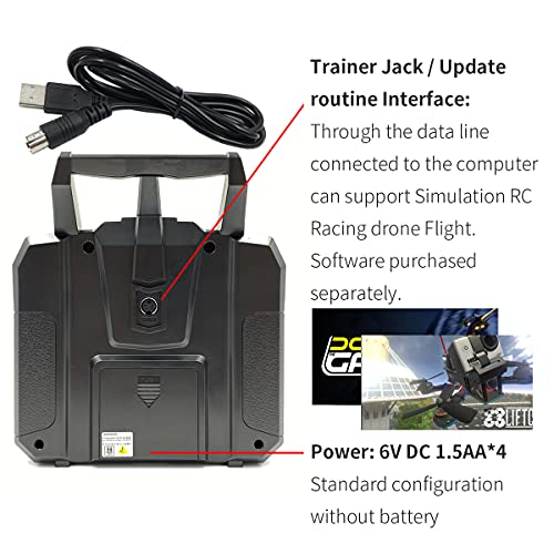 10CH 2.4GHz RC Transmitter Controller with Receiver O115271