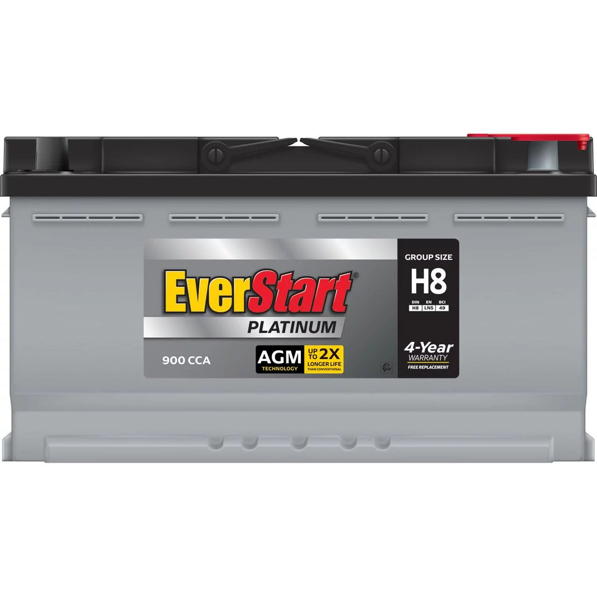 AGM Automotive Battery Group Size H8 12 Volt 850 CCA V57872