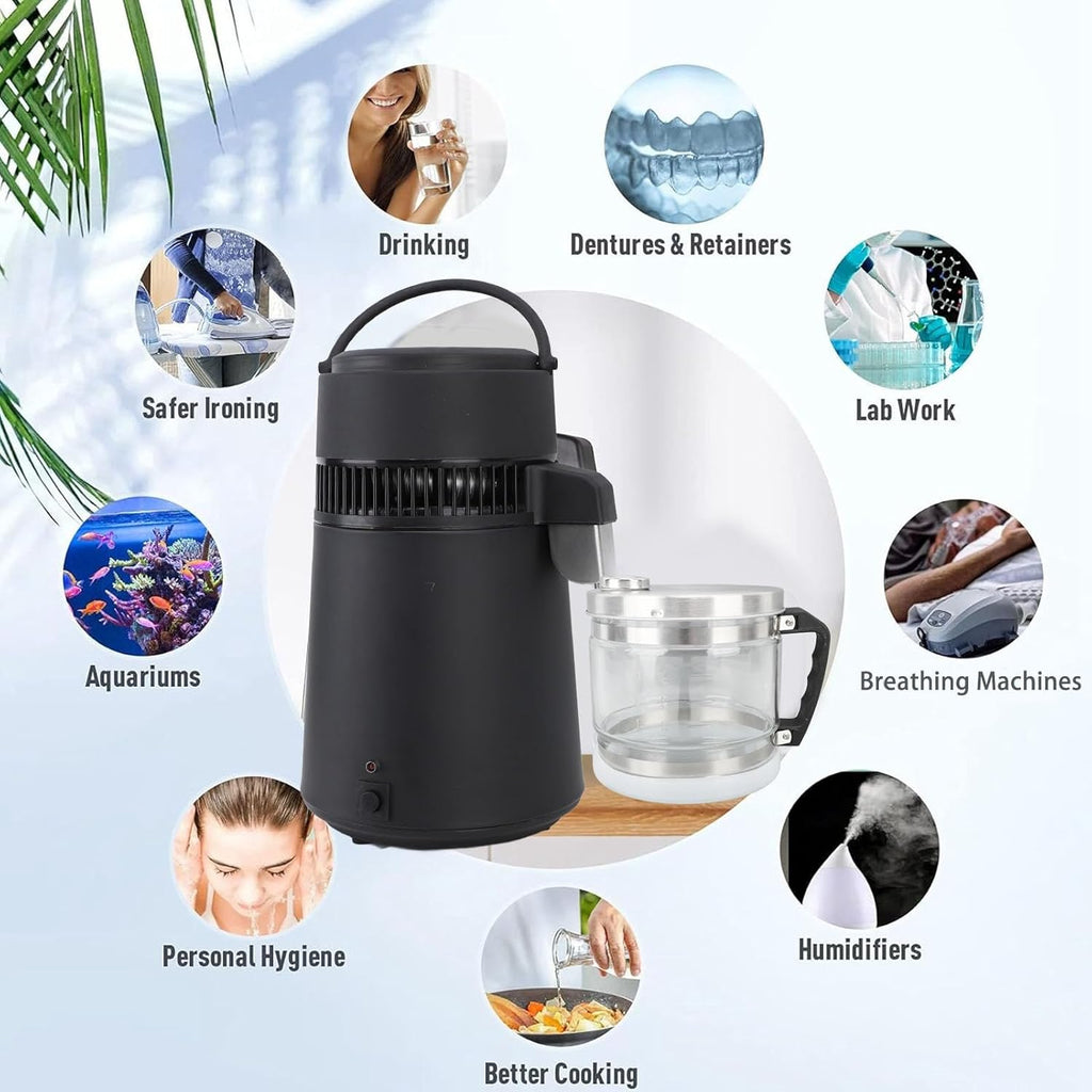 4L Glass Carafe for Countertop Distiller X15866