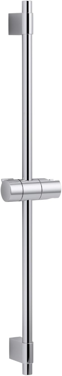 24-Inch Shower Slidebar, Vibrant Brushed Nickel Pack of 2 Y47043