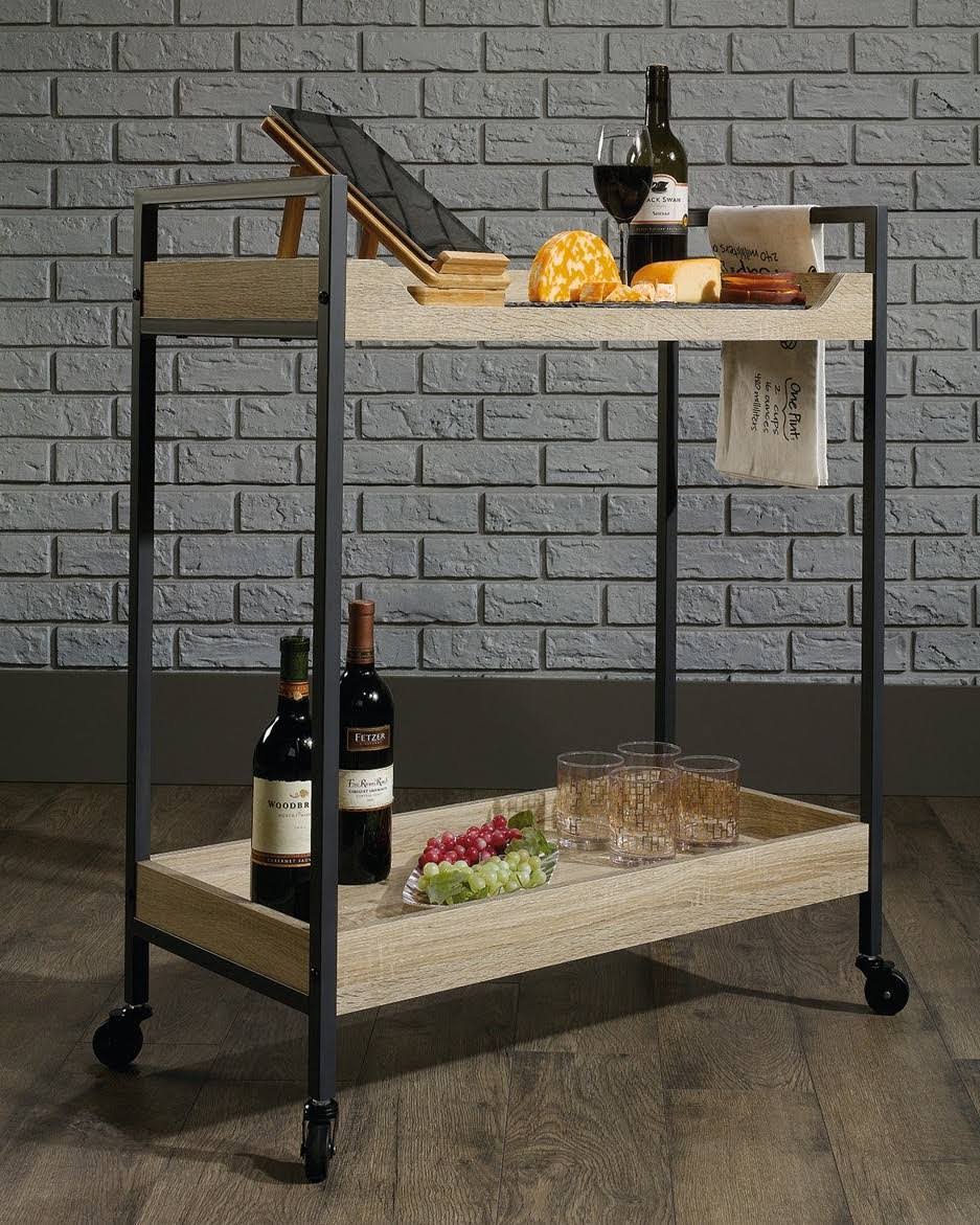 2-Shelf Kitchen Bar Cart X53496