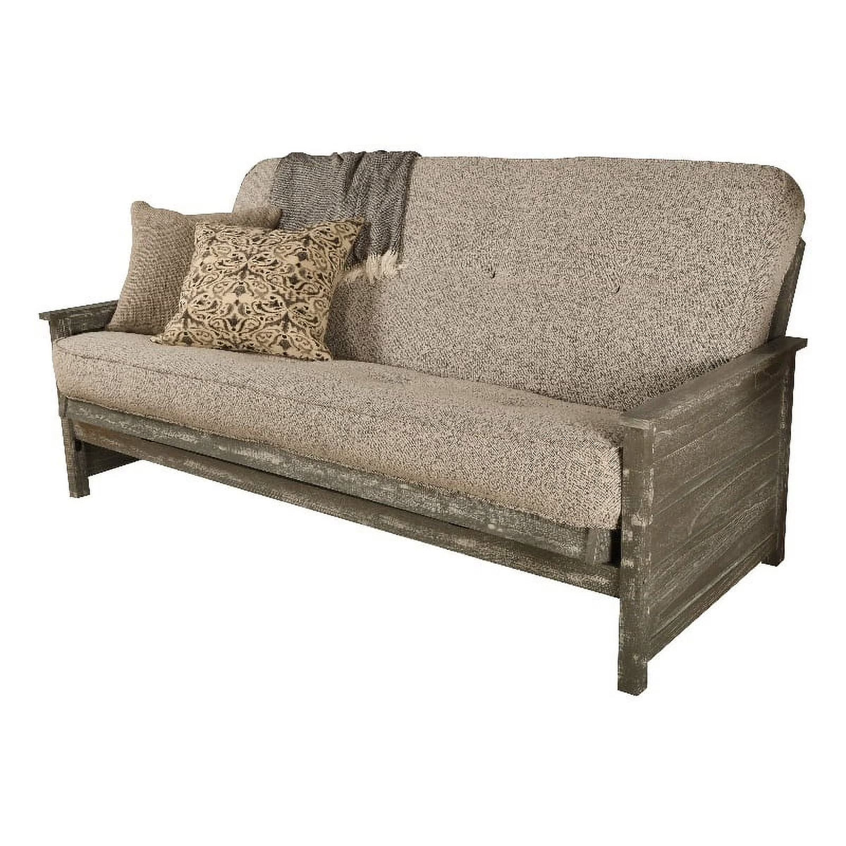 Gray Full-size Coil Futon Mattress Z728111