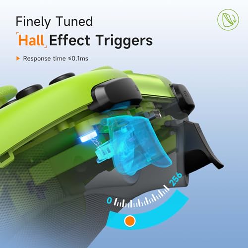 2.4g Wireless Bluetooth Gaming Controller with Hall Effect B85428