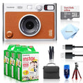 Black Instant Mini EVO Hybrid Camera Bundle with 60 Instant Film Sheets D286820