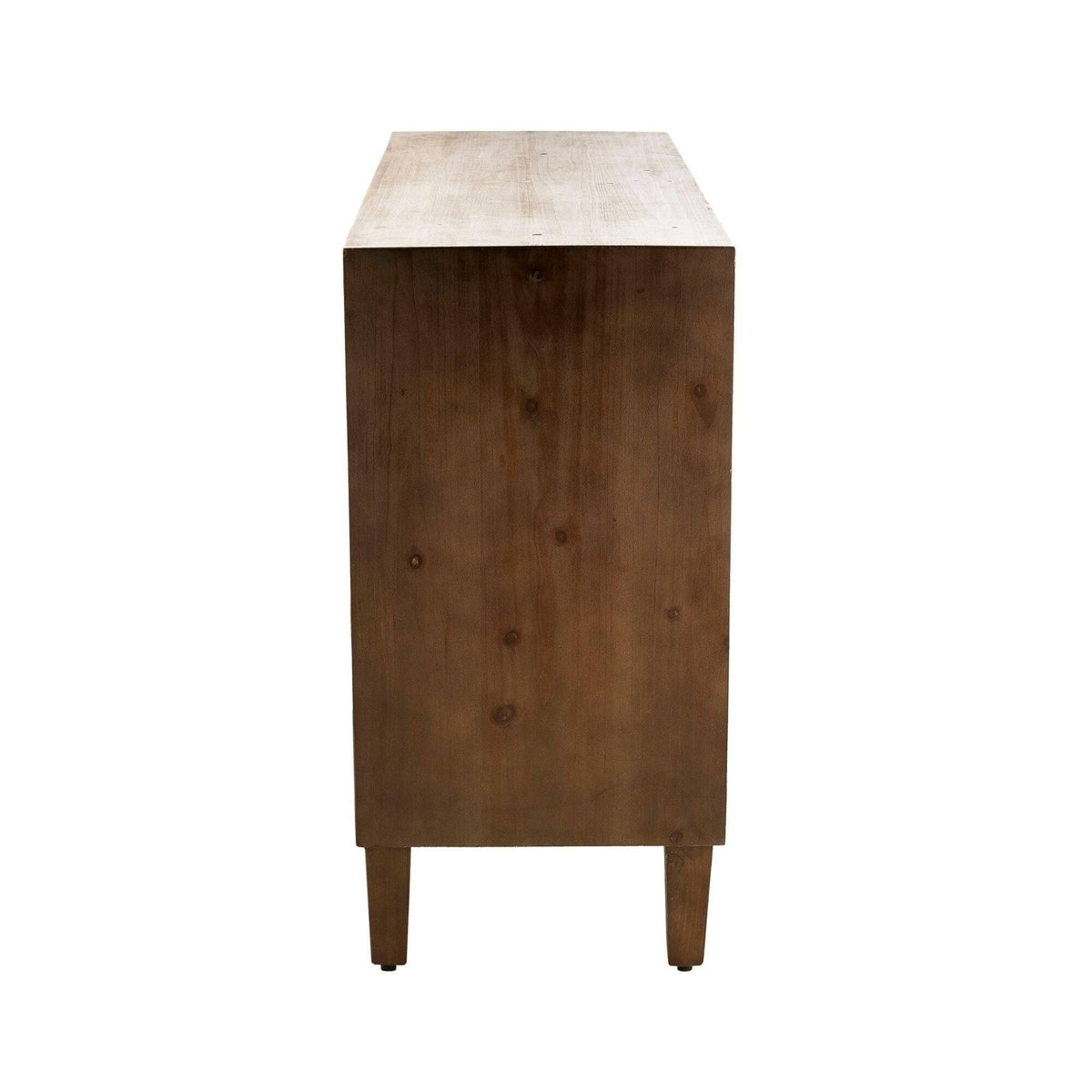 Brown 2 Drawer Cabinet Q84144