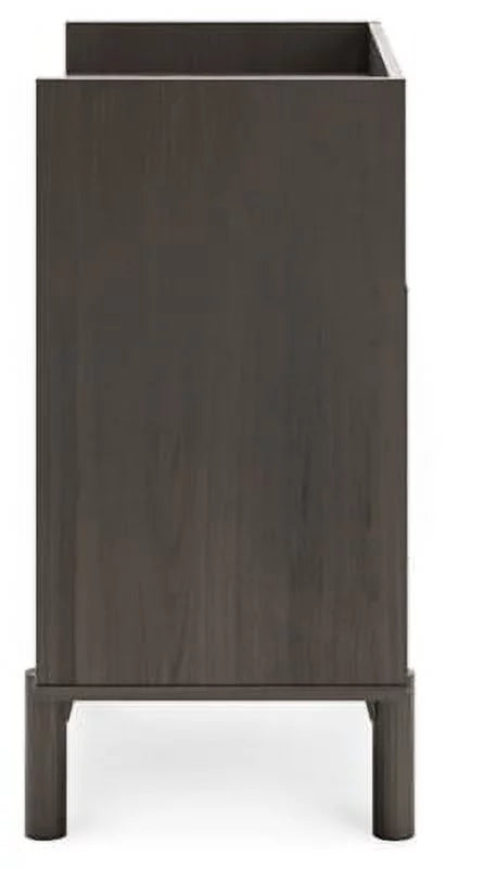 Dark Gray Accent Console H8063
