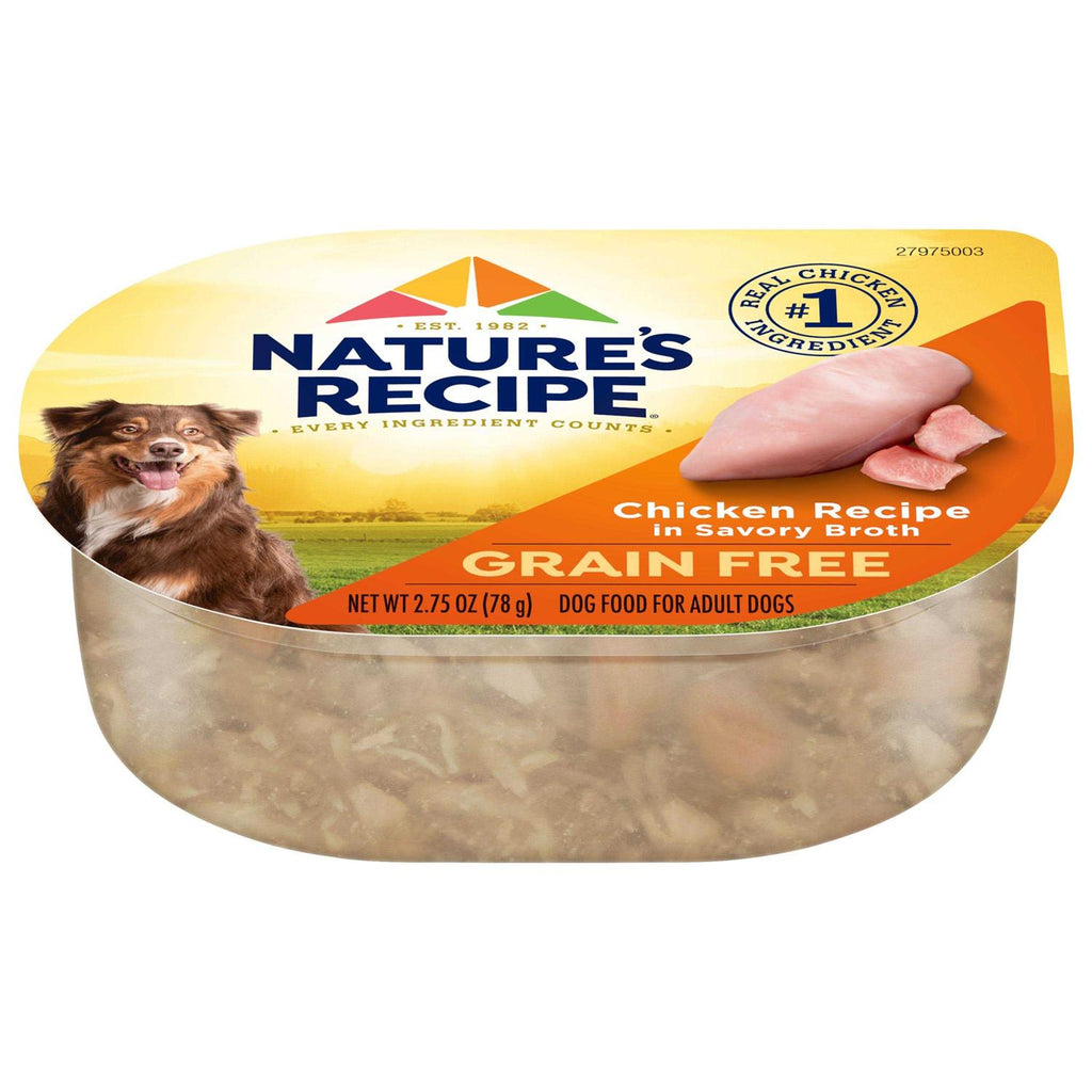 Grain Free Chicken Recipe in Broth Wet Dog Food A1662