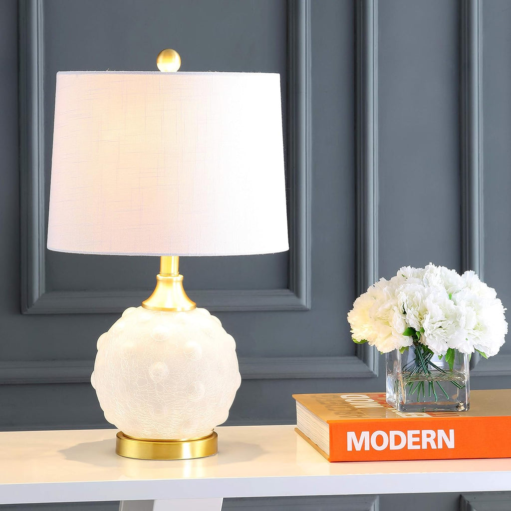 White/Brass Gold LED Lamp S1323
