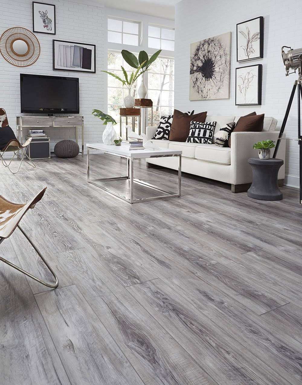 Dark Brown Luxury Vinyl Plank Flooring 23.4 Sq. ft. per Carton C982127