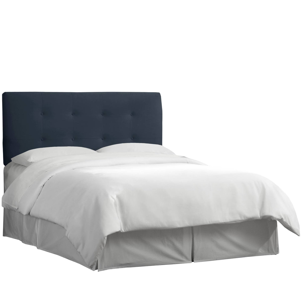 Navy Velvet Headboard L24732