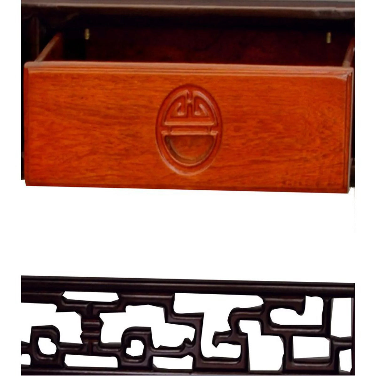 Rosewood Display Cabinet Y684590