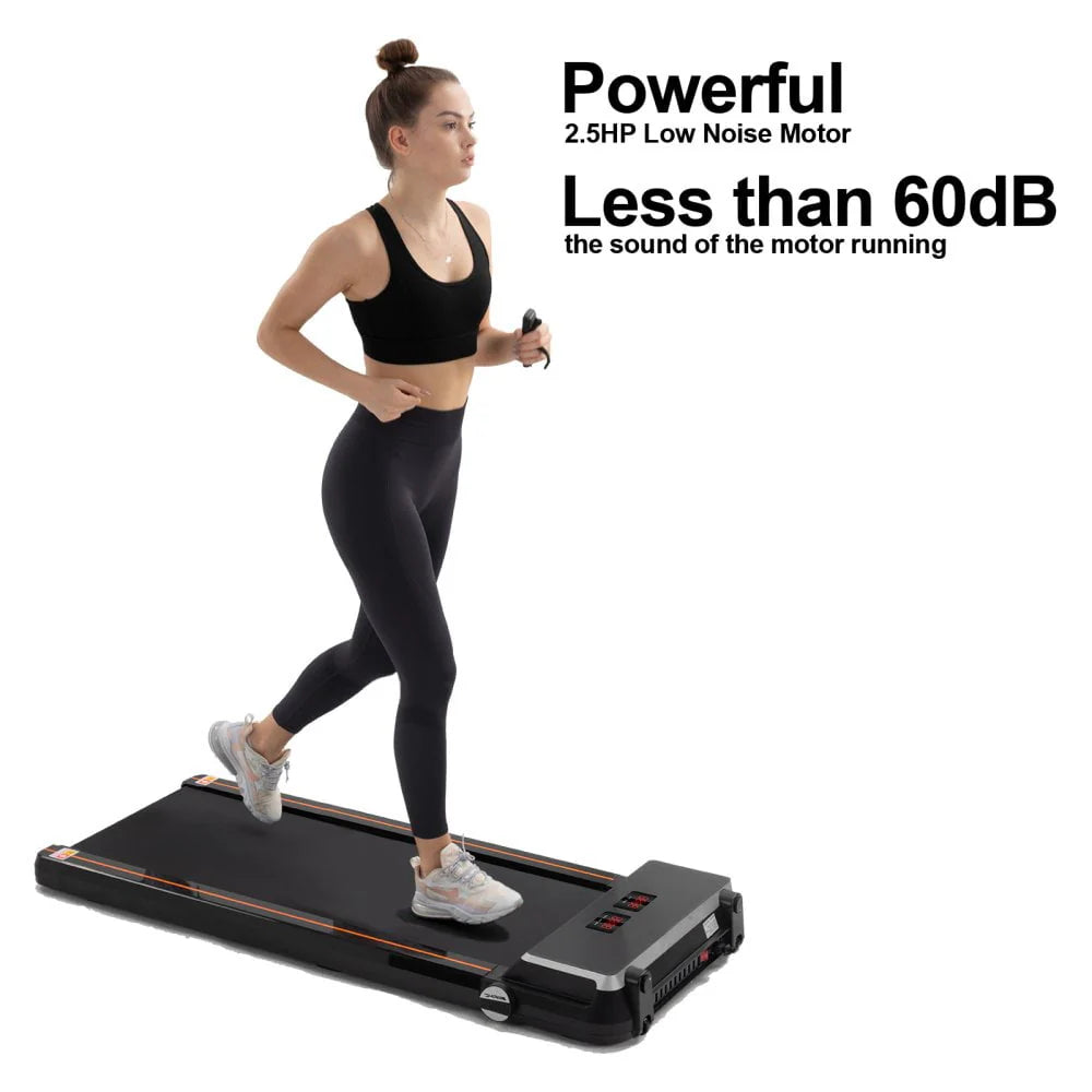 Folding Treadmill with Desk 2.5HP Compact Electric Treadmill G6039