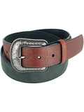 Leather Belt with Billets F582415