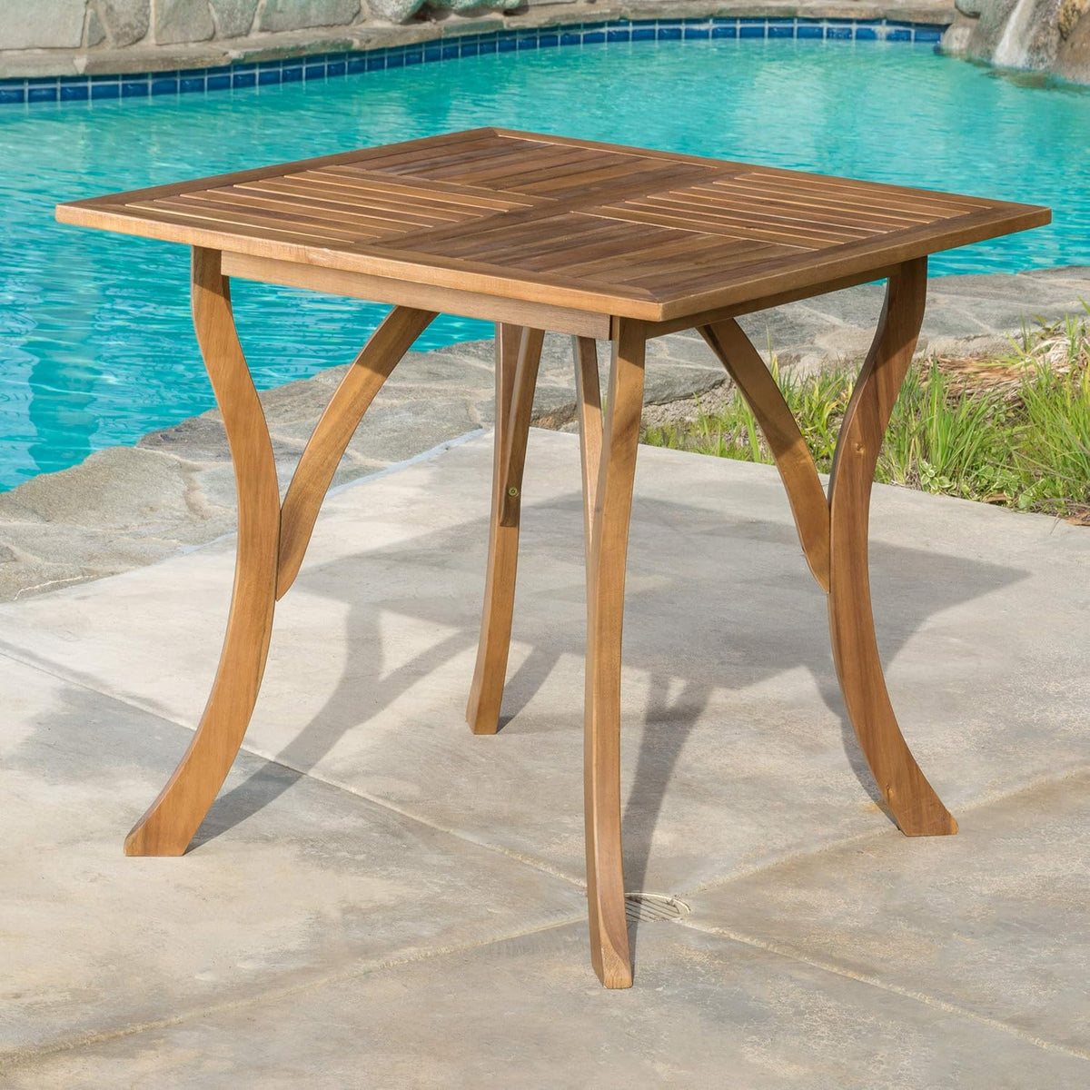 5-Pcs Acacia Wood Dining Set C36394
