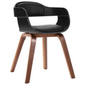 Bentwood Faux Leather Dining Chair Y1168