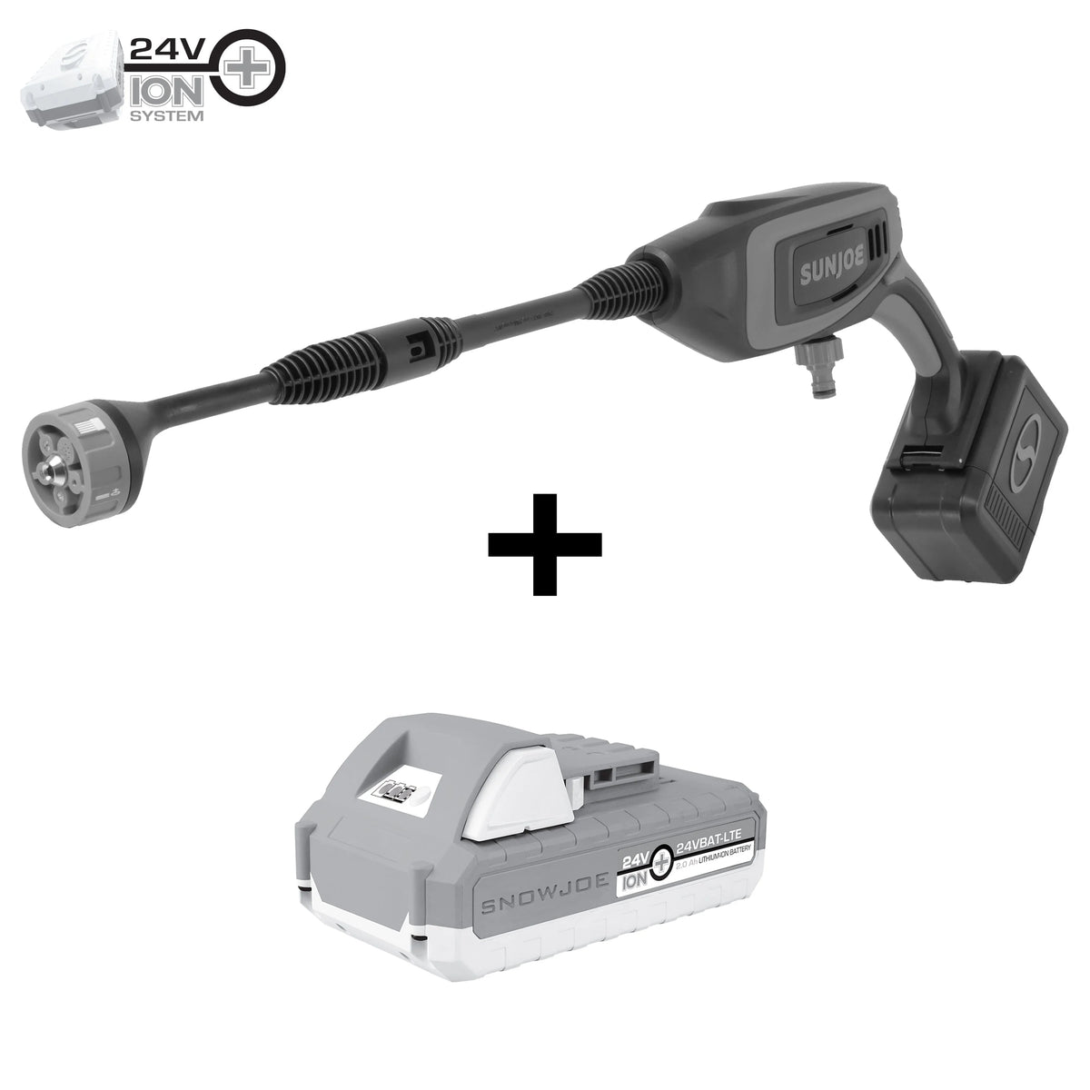 Cordless Power Cleaner Kit with Folding Bucket & Turbo Nozzle F247