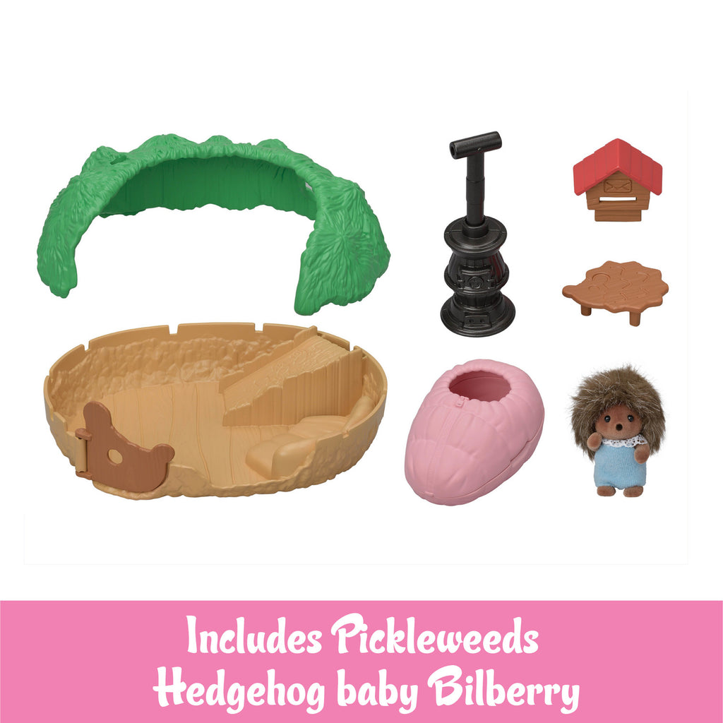 Baby Hedgehog Hideout Dollhouse Playset K35044