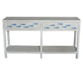 Antique White 2 Drawer Console M544240