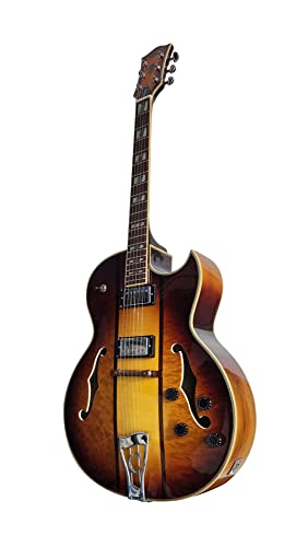 6 String Semi-Hollow-Body Electric Guitar Natural X120424