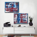2 Piece Canvas Set B634