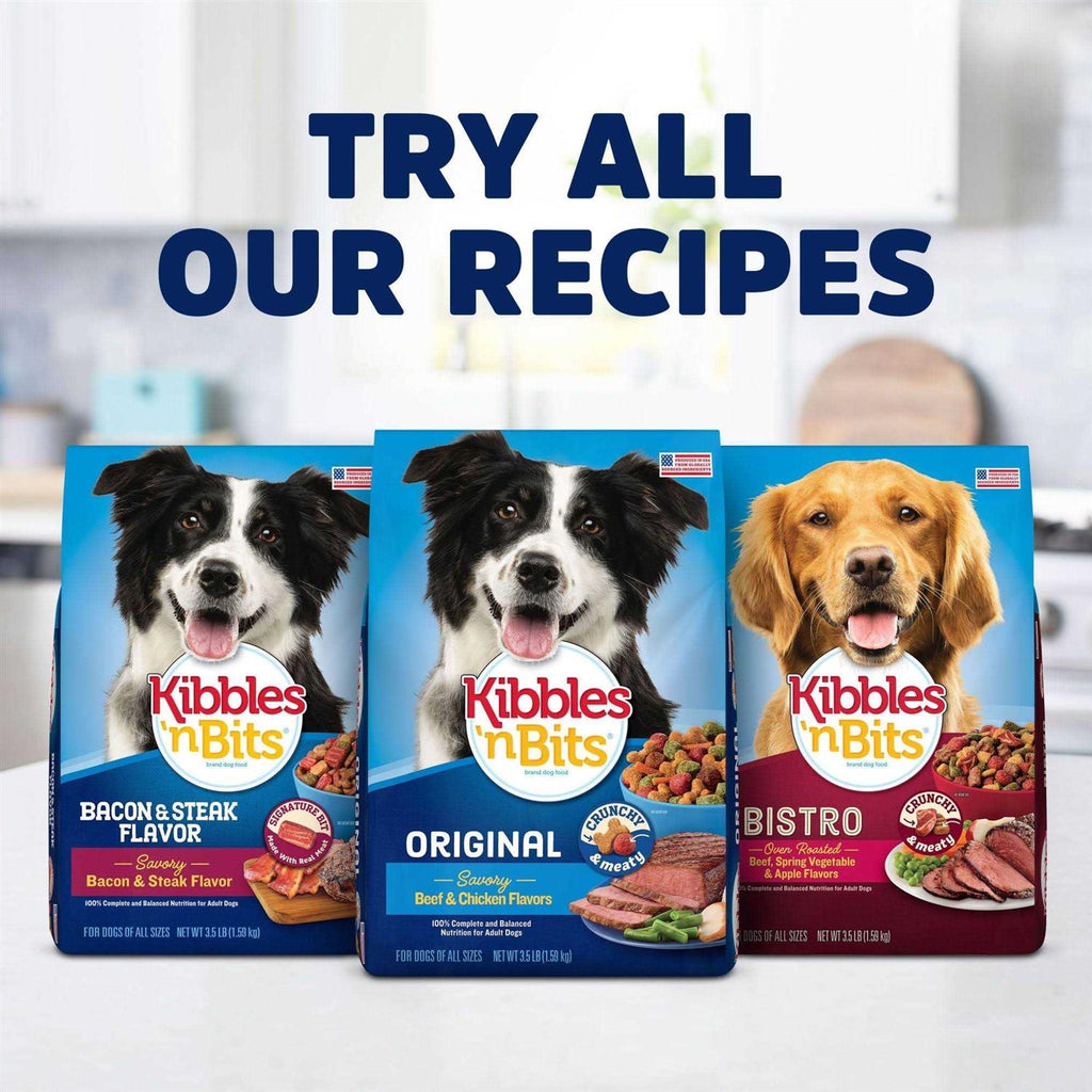 Bacon & Steak Dry Dog Food O48951