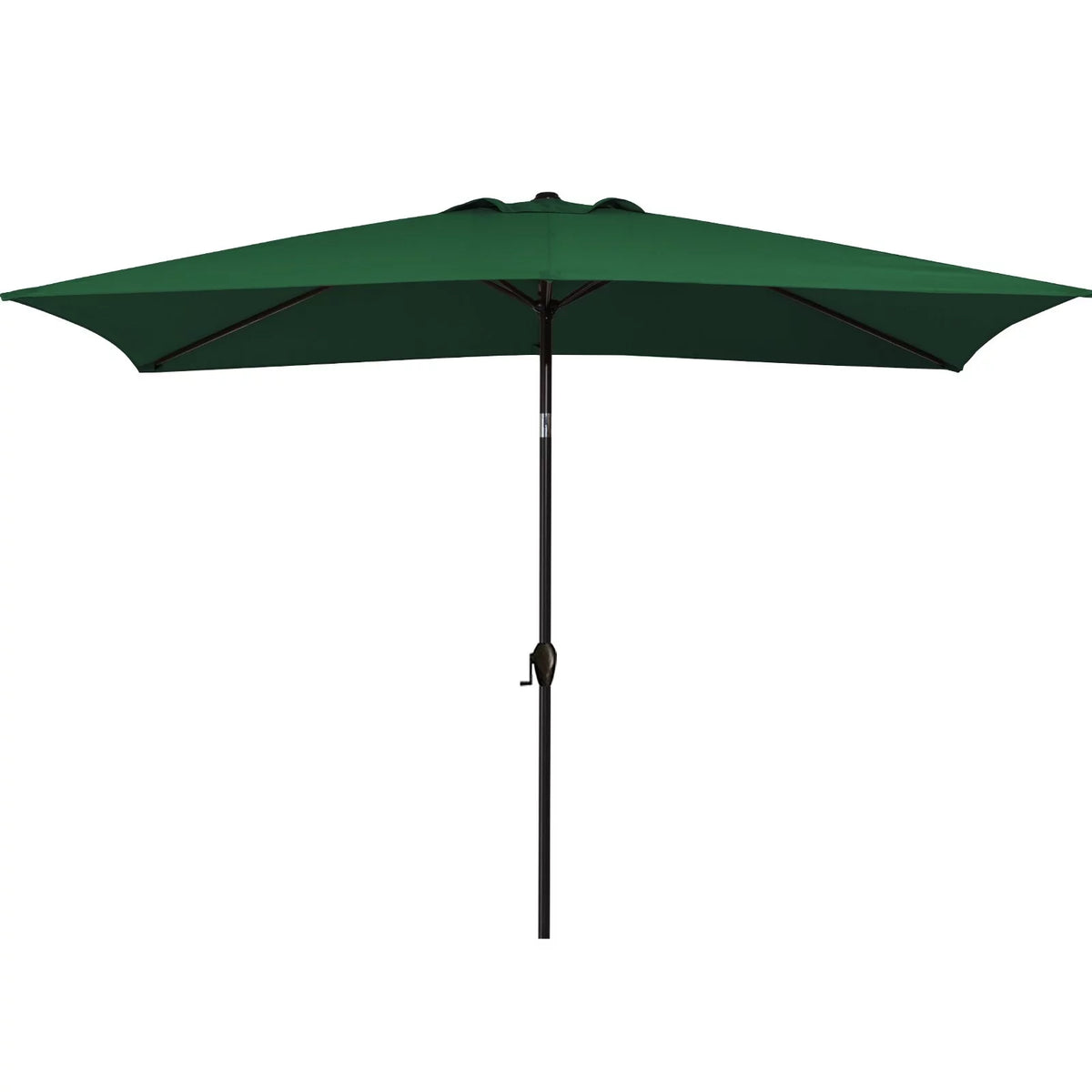 6.5' x 10' Rectangular 6 Ribs Outdoor Umbrella E838906