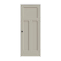 24 in. x 80 in. Desert Sand Solid Core Molded Composite MDF Single Prehung Interior Door A261865