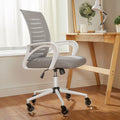 Ergonomic Mesh Mid Back Task Chair with Lumbar Support Armrests R620602