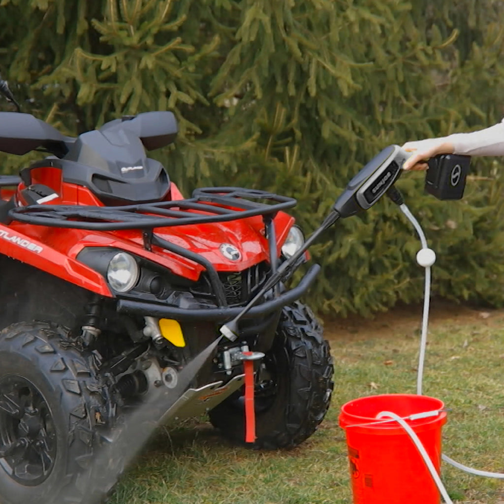 Cordless Power Cleaner Kit with Folding Bucket & Turbo Nozzle F247