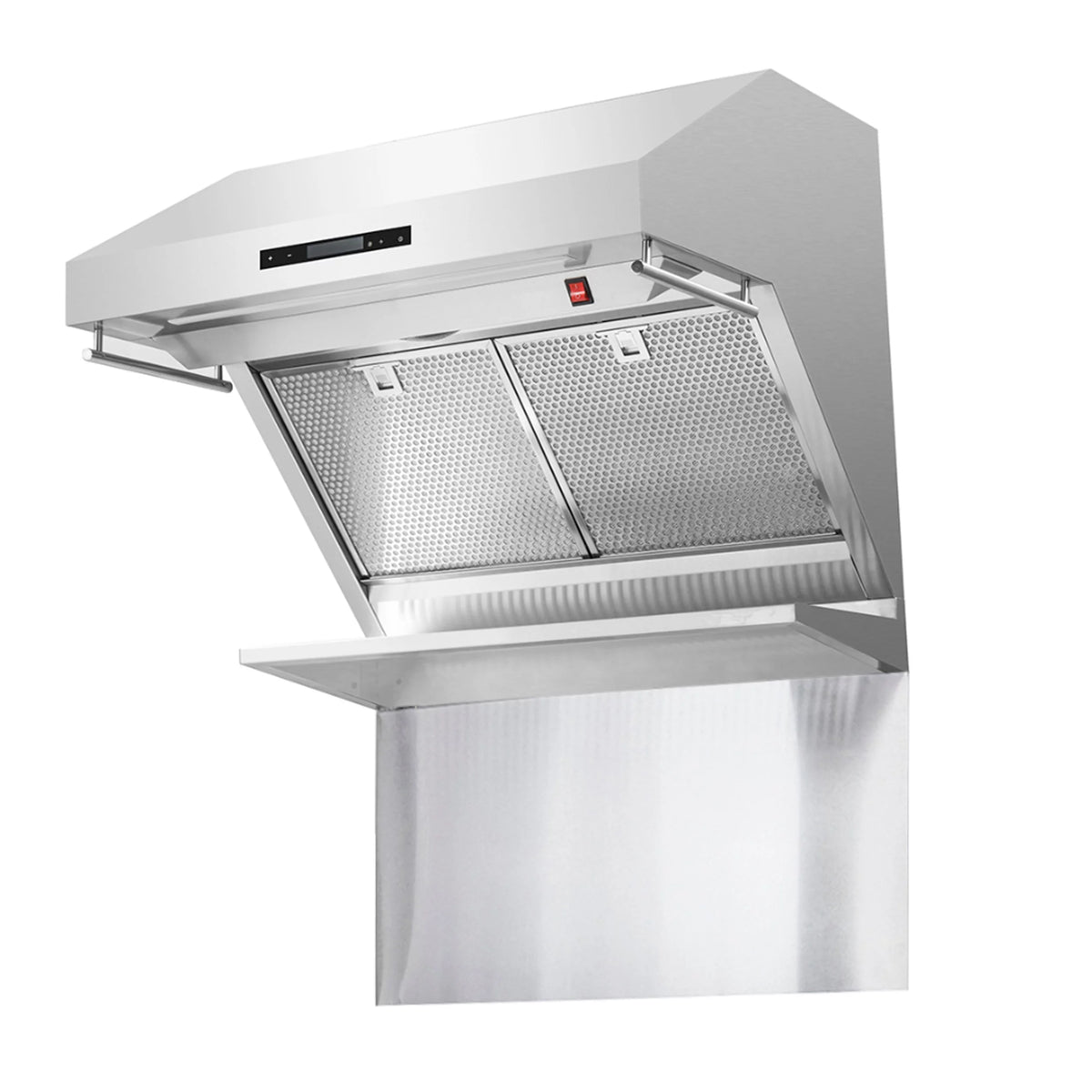 30" Wall Mount Range Hood with Hybrid Filters & Back Splash U6442