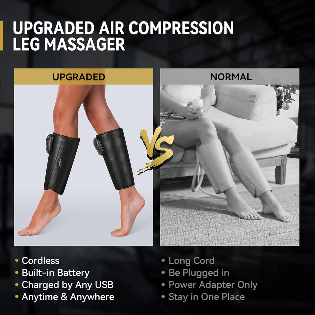 Cordless Calf Massager with 3 Modes 3 Intensities G326791