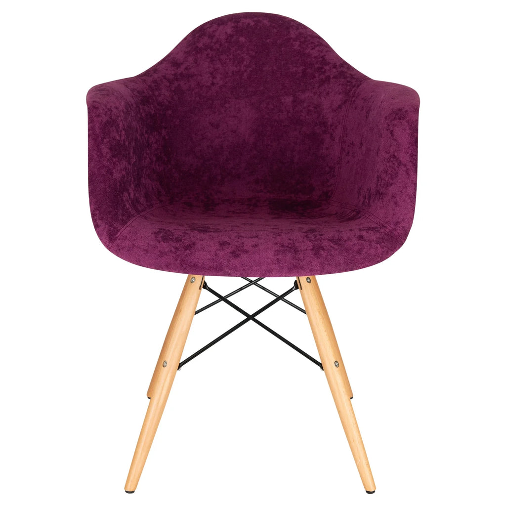 Velvet Accent Chair Set of 4 I23974