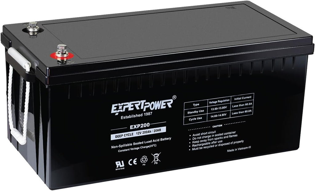 12V200Ah Sealed Lead Acid Deep Cycle Battery X96517