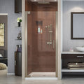 Frameless Pivot Shower Door Brushed Nickel D787579