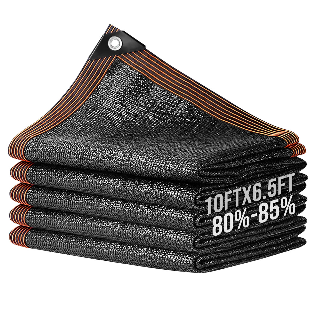 80% Shade Cloth 10x20FT Black Mesh Z788