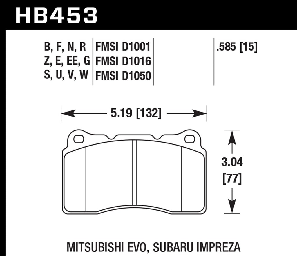 HPS 5.0 Disc Brake Pad S204