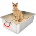 Stainless Steel Cat Litter Box D645