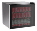 Black Adjustable Beverage Center Refrigerator H32546