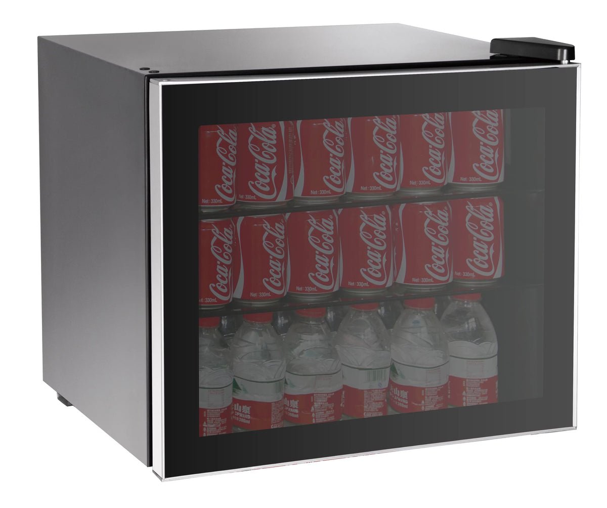 Black Adjustable Beverage Center Refrigerator H32546