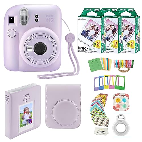 Lilac Purple Instant Camera B6686