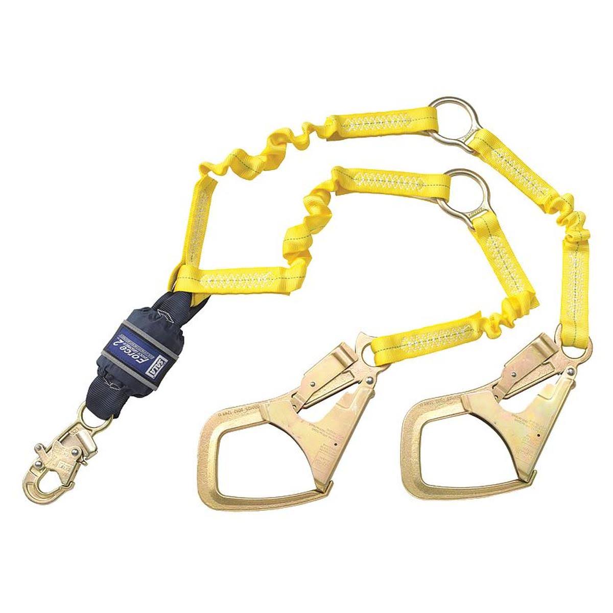 Force2 Hi-Vis Elastic Shock Absorbing Lanyard T790834