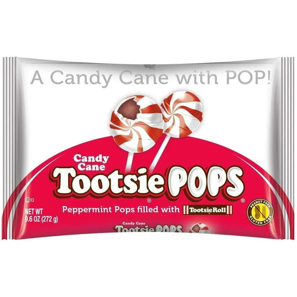 Peppermint Candy Cane Tootsie Pops Pack of 2 I3134