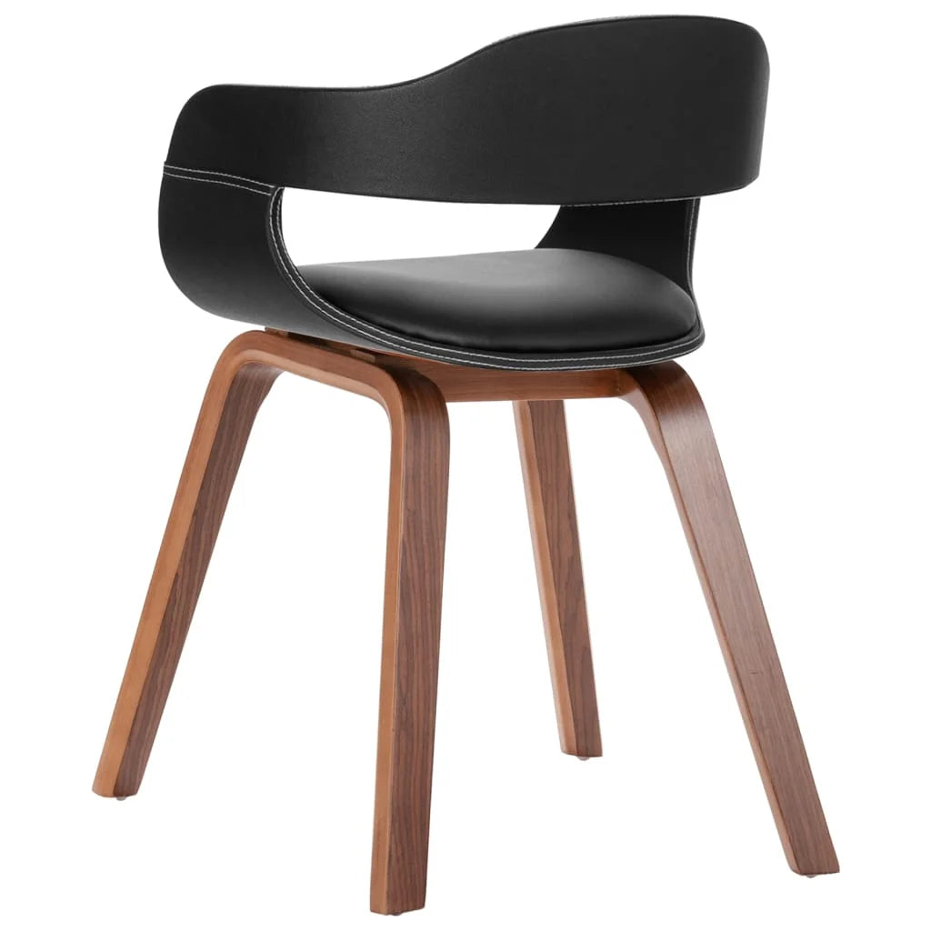 Bentwood Faux Leather Dining Chair Y1168