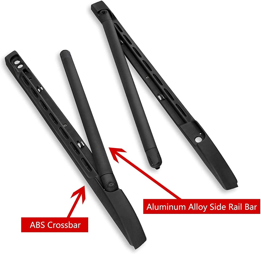 Black Roof Rack Set for Toyota Tacoma Double Cab 2005-2023 D922898