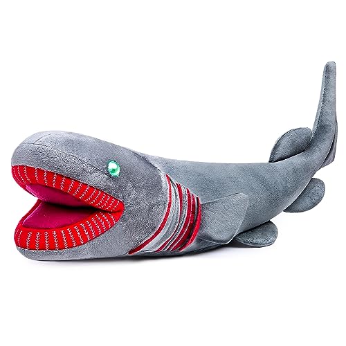 Grey Frilled Shark Plush Toy L817