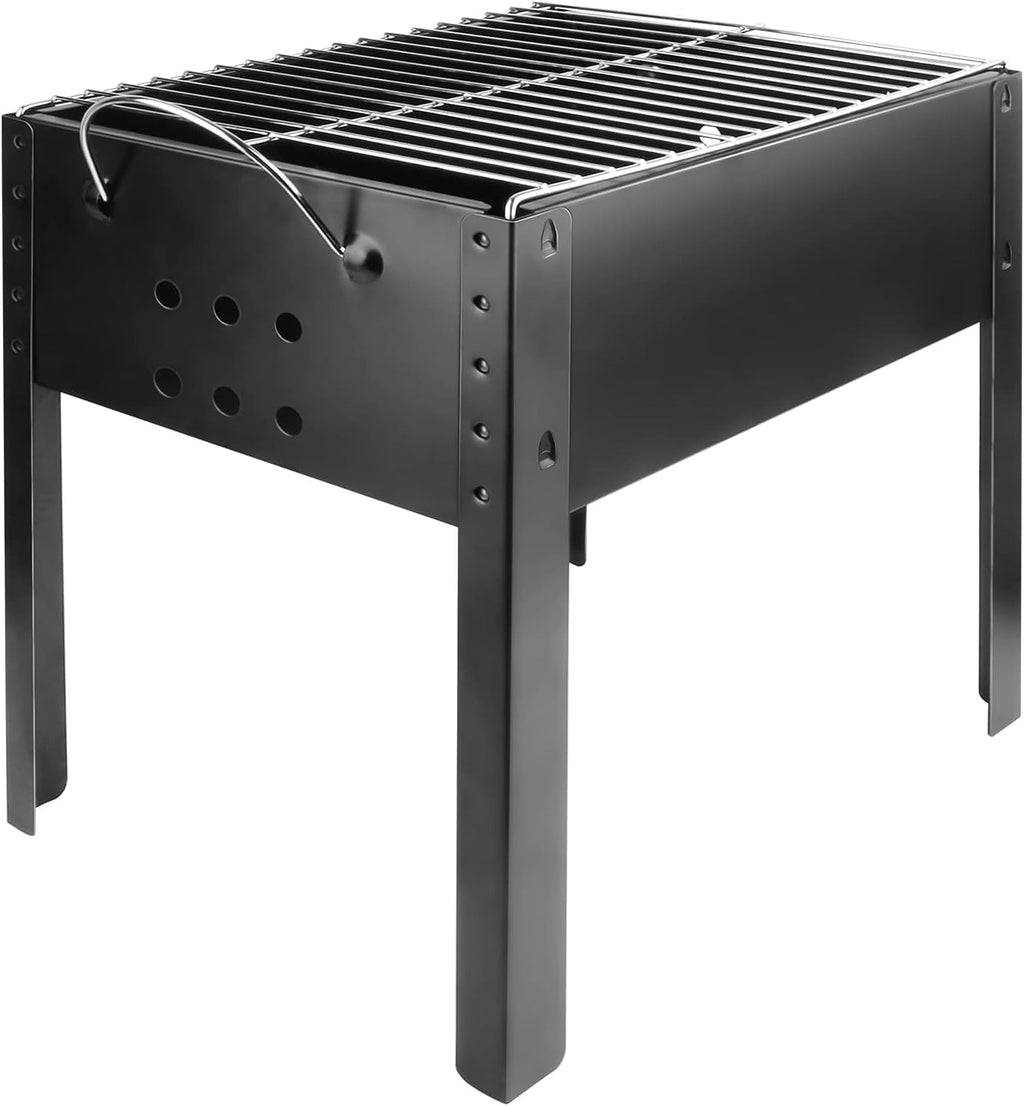 14" Portable Charcoal Barbecue Grill, Black O276640