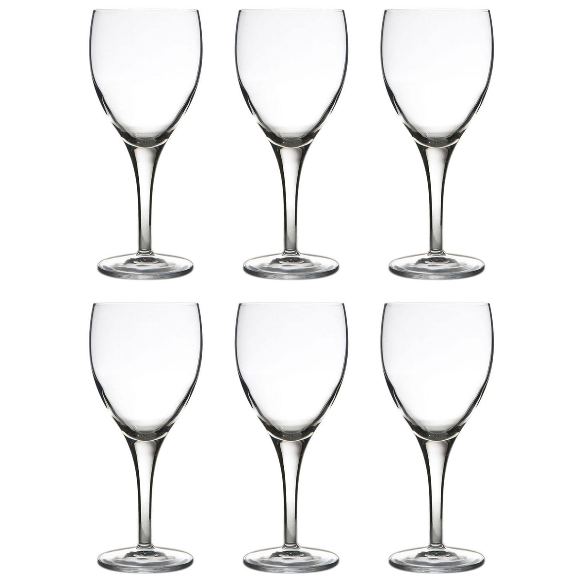 Red Wine Glasses 6-Pack Clear Glass X27606