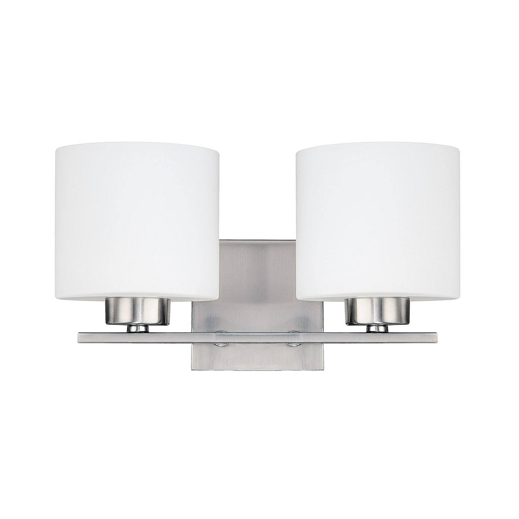 2 Light Brushed Nickel Vanity C320