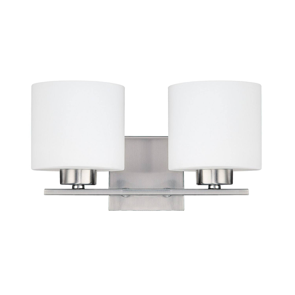 2 Light Brushed Nickel Vanity C320